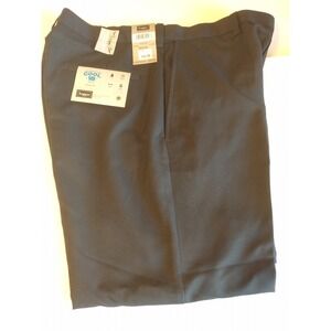 Haggar Cool 18 Performance Pants‎ Size 36x29 No Iron Classic Comfort Waist Navy